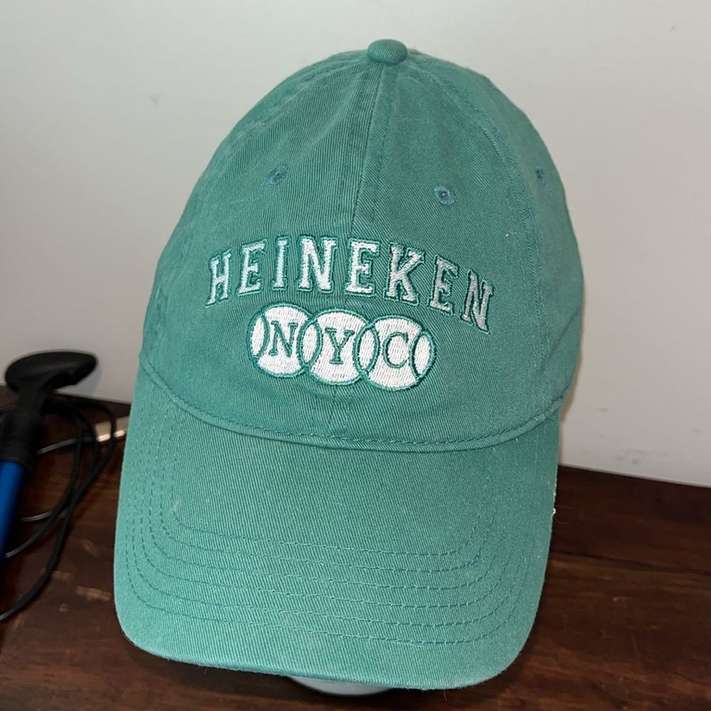 Pale Green NYC St Paddy’s Day 2012 US Open Tennis Baseball Hat Cap Beer Happy